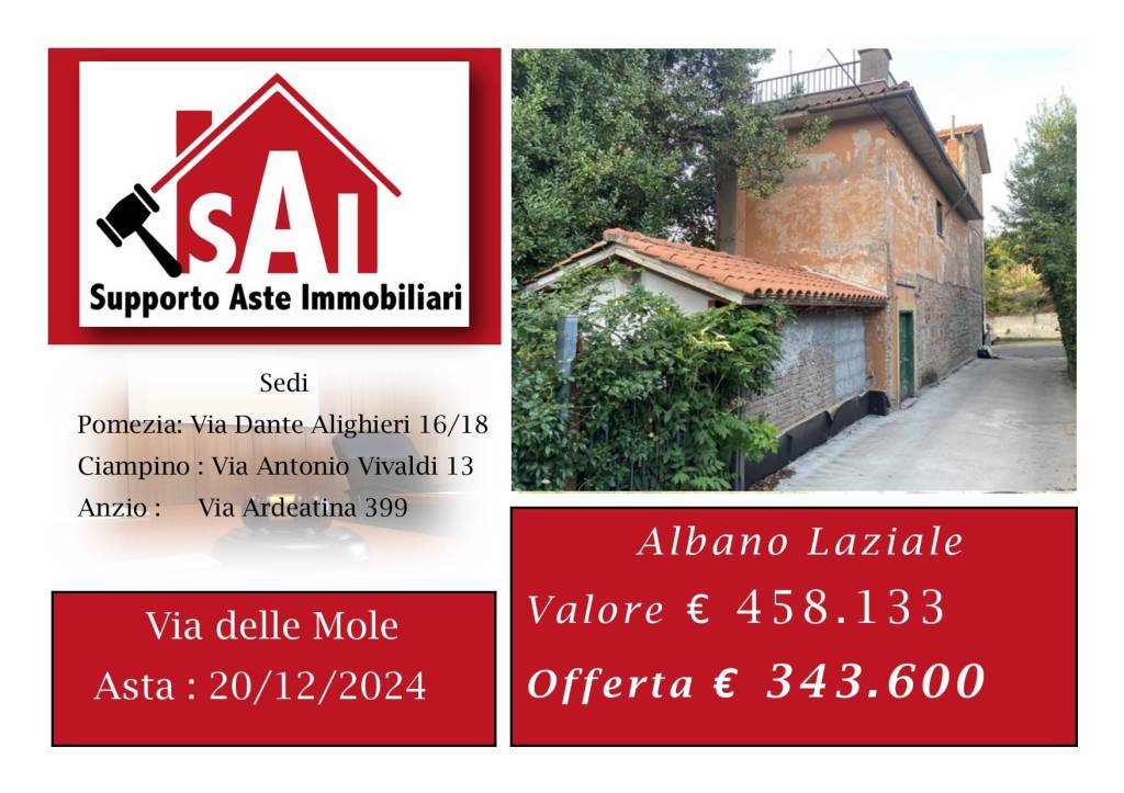 appartamento in vendita ad Albano Laziale