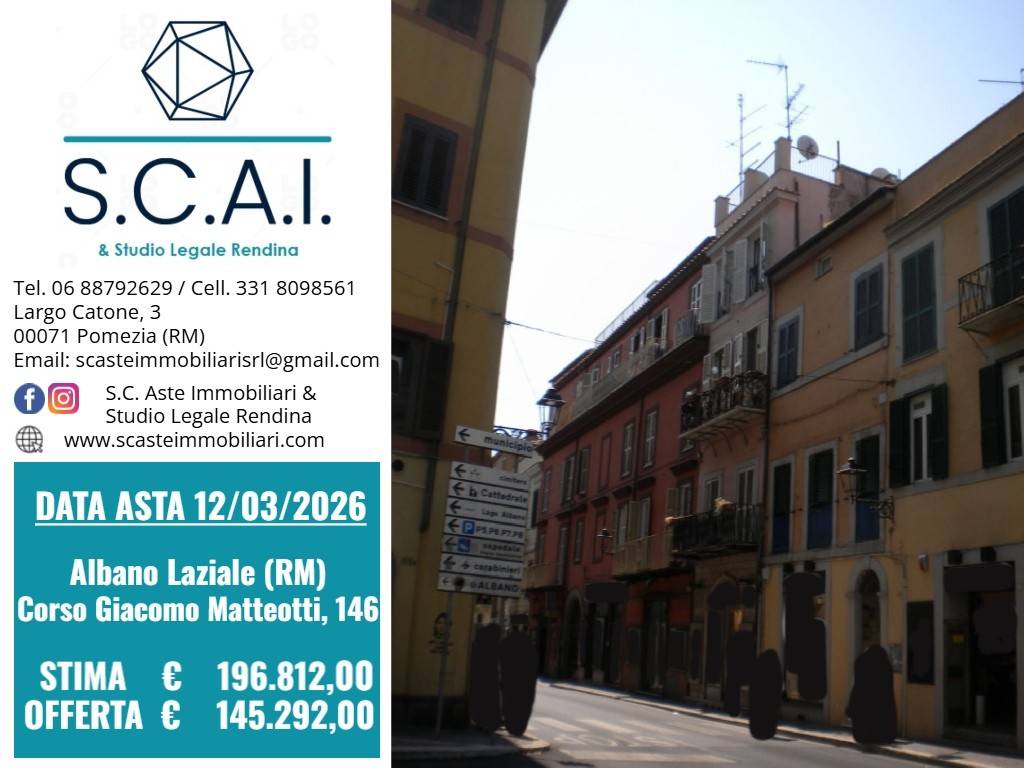 appartamento in vendita ad Albano Laziale
