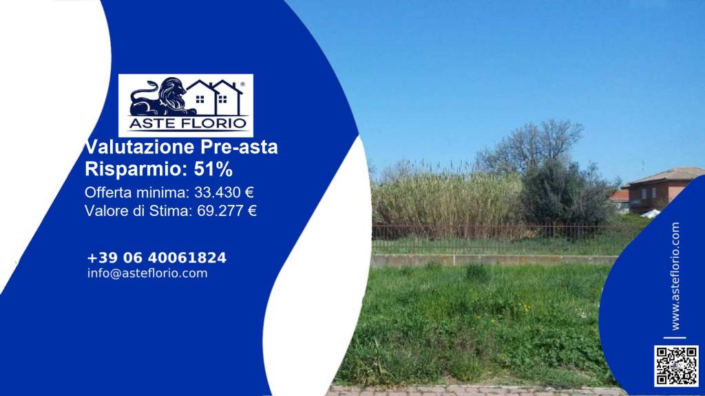terreno edificabile in vendita ad Albano Laziale in zona Pavona