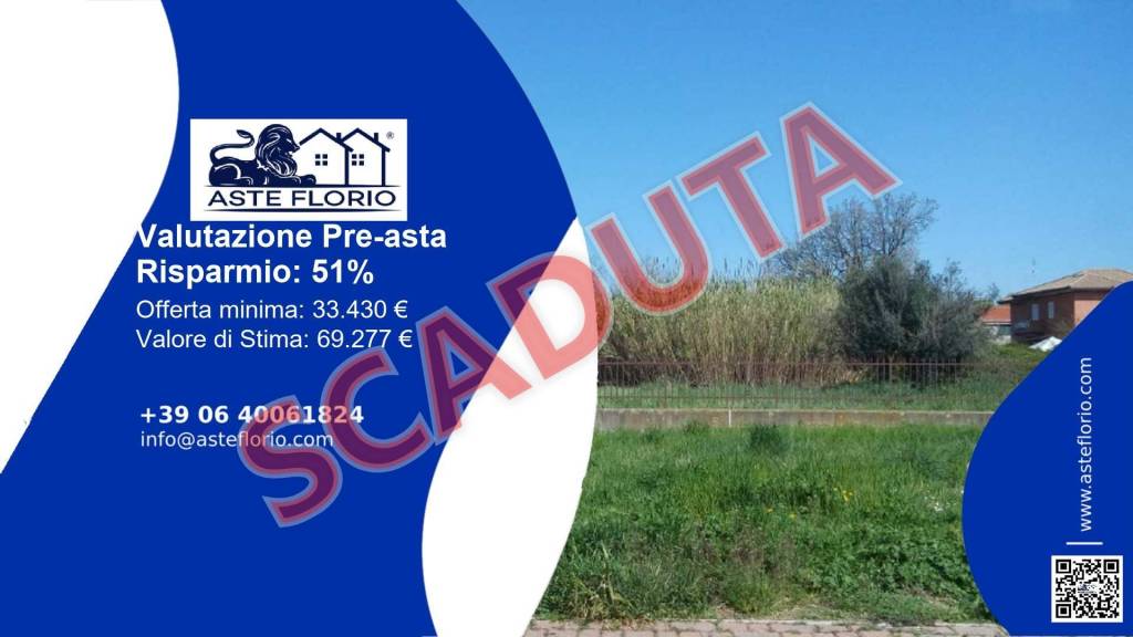 terreno edificabile in vendita ad Albano Laziale in zona Pavona