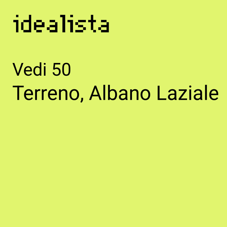 terreno agricolo in vendita ad Albano Laziale