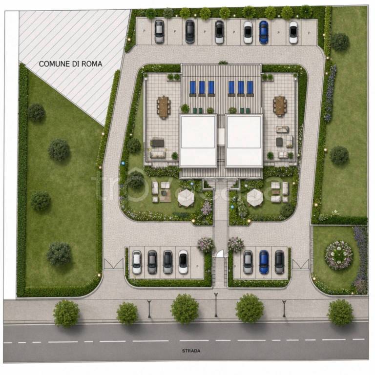 appartamento in vendita ad Albano Laziale in zona Pavona