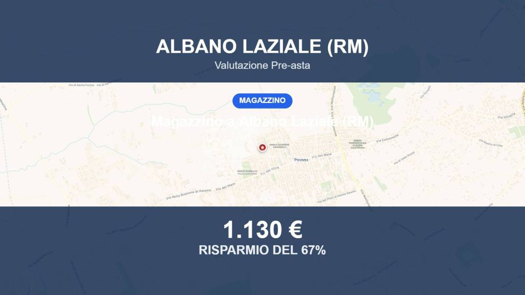 locale commerciale in vendita ad Albano Laziale in zona Pavona
