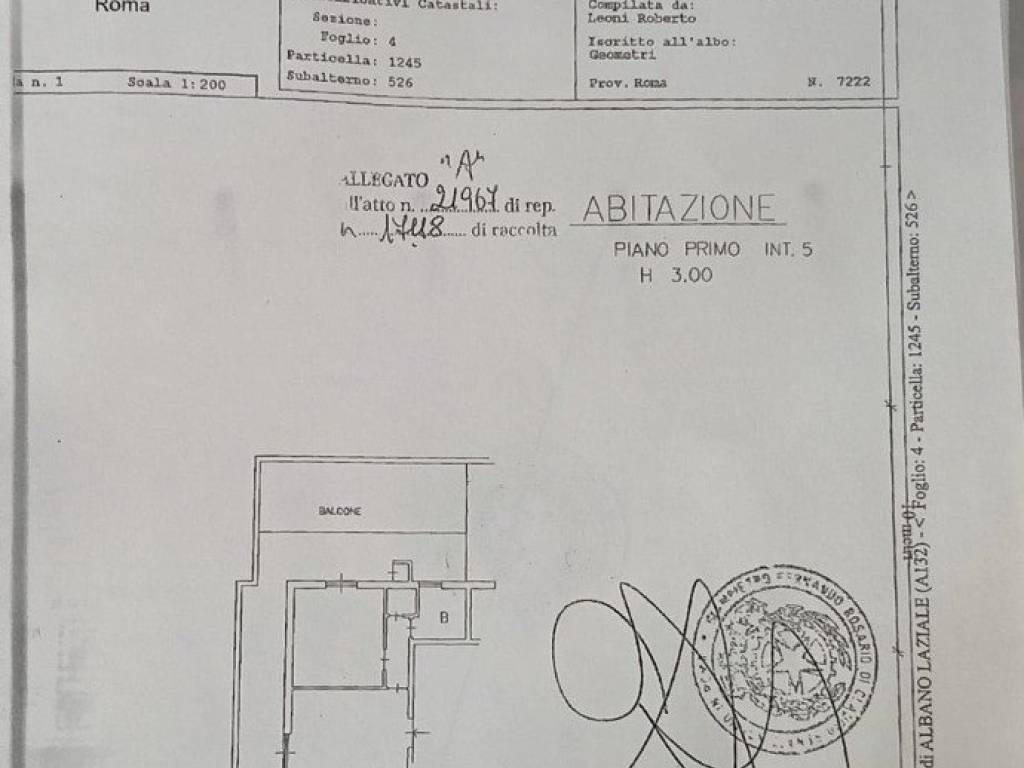 appartamento in vendita ad Albano Laziale