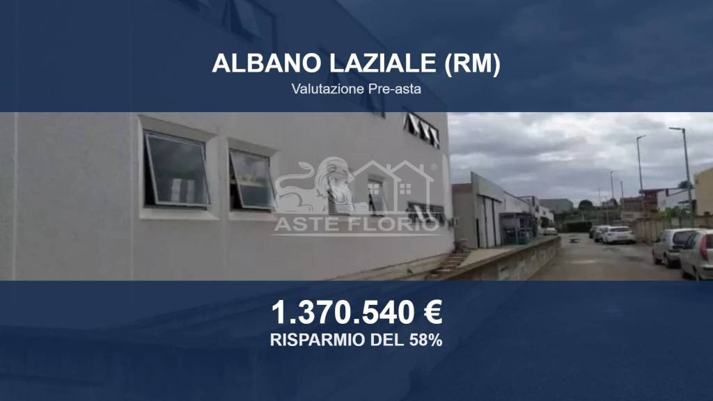 locale commerciale in vendita ad Albano Laziale
