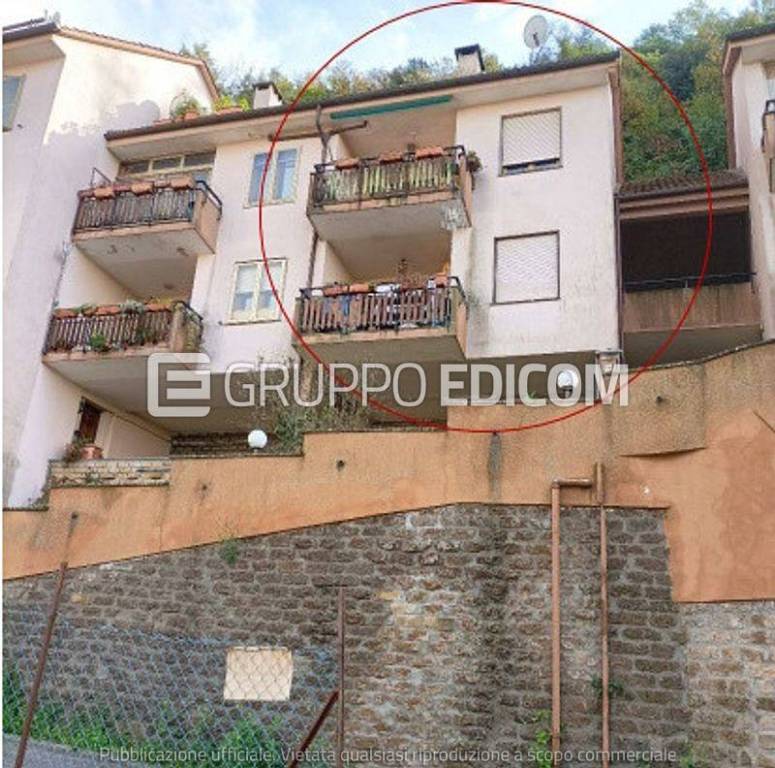 appartamento in vendita ad Allumiere