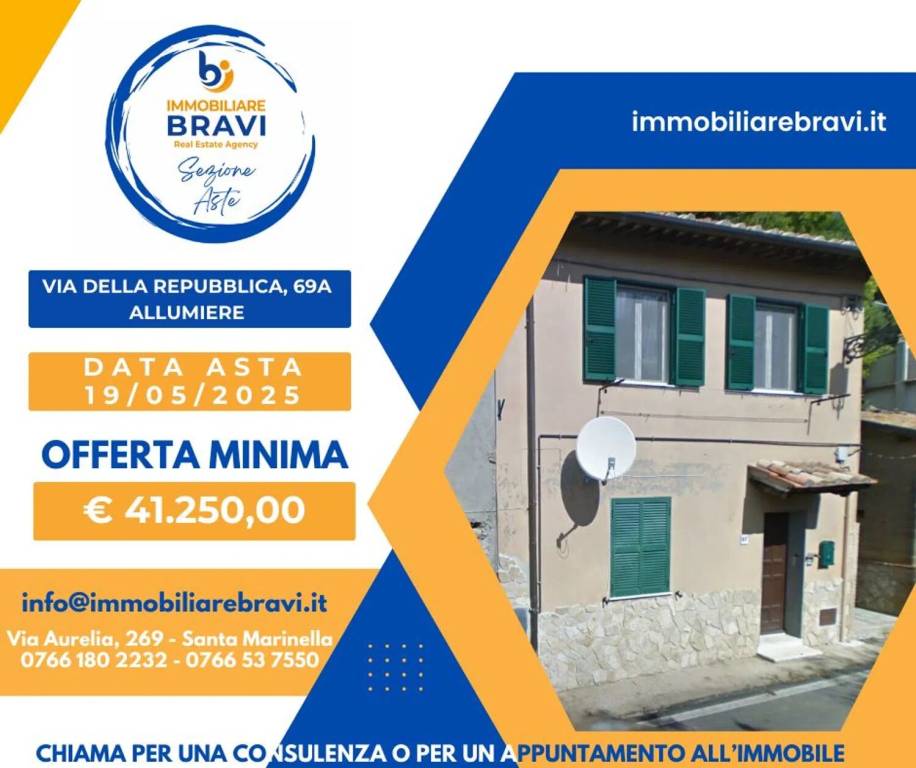 casa indipendente in vendita ad Allumiere