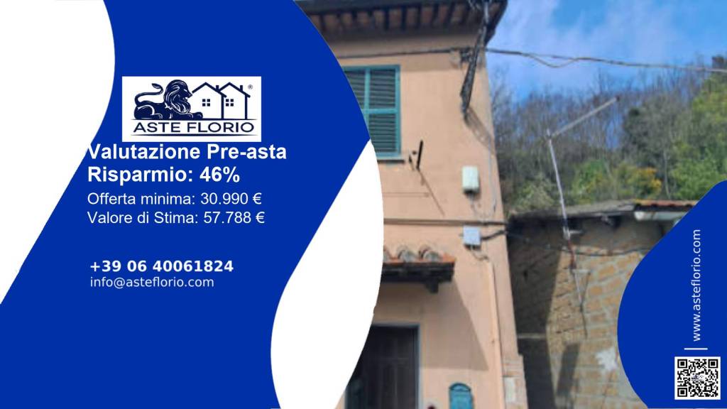 appartamento in vendita ad Allumiere