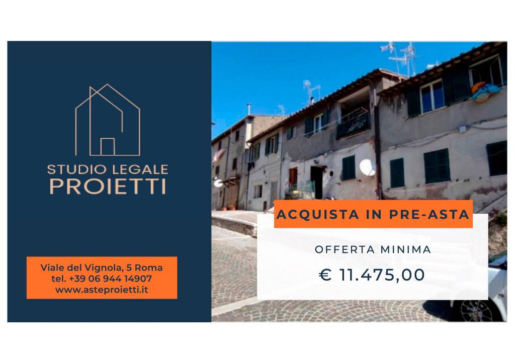 appartamento in vendita ad Allumiere