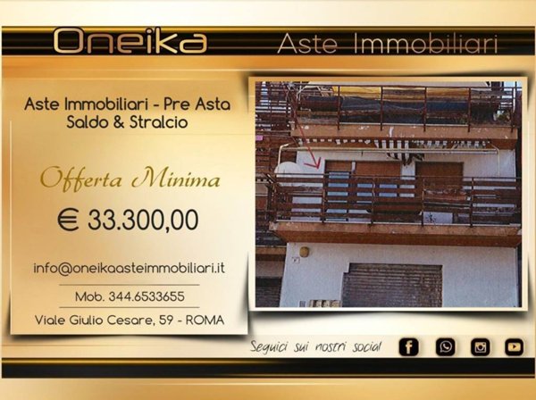 appartamento in vendita ad Allumiere