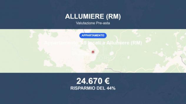 appartamento in vendita ad Allumiere