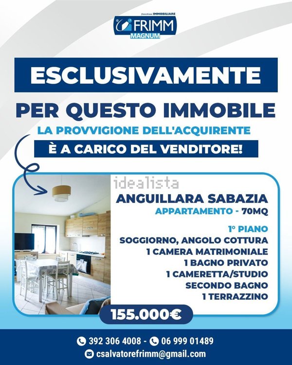 appartamento in vendita ad Anguillara Sabazia