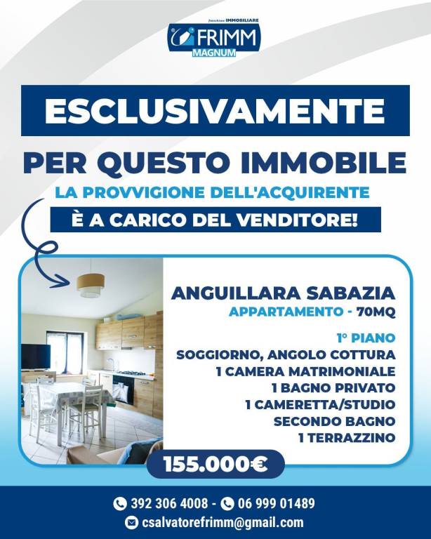 appartamento in vendita ad Anguillara Sabazia