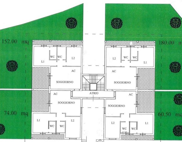 appartamento in vendita ad Anguillara Sabazia