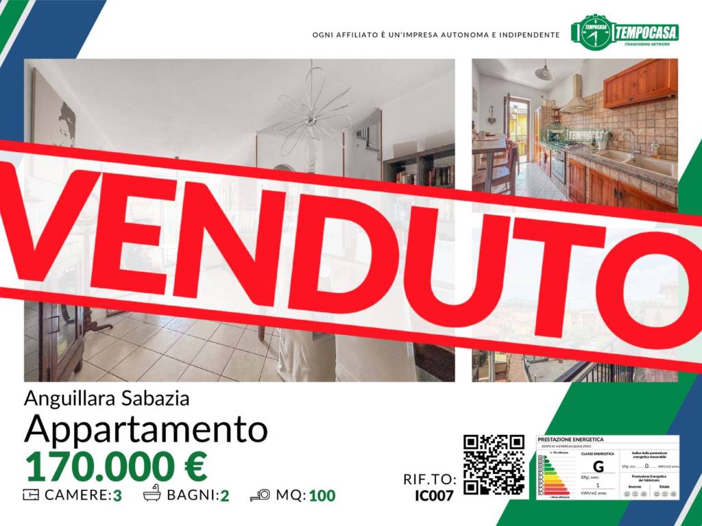 appartamento in vendita ad Anguillara Sabazia