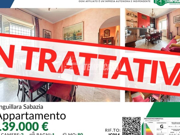 appartamento in vendita ad Anguillara Sabazia in zona Ponton dell'Elce