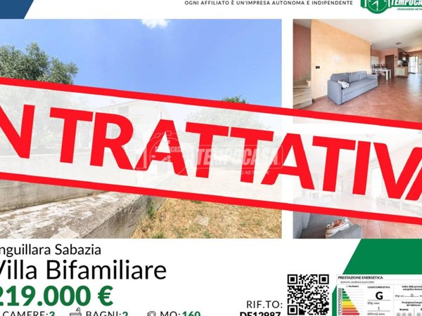 casa indipendente in vendita ad Anguillara Sabazia in zona Ponton dell'Elce