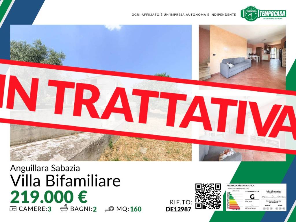 casa indipendente in vendita ad Anguillara Sabazia in zona Ponton dell'Elce