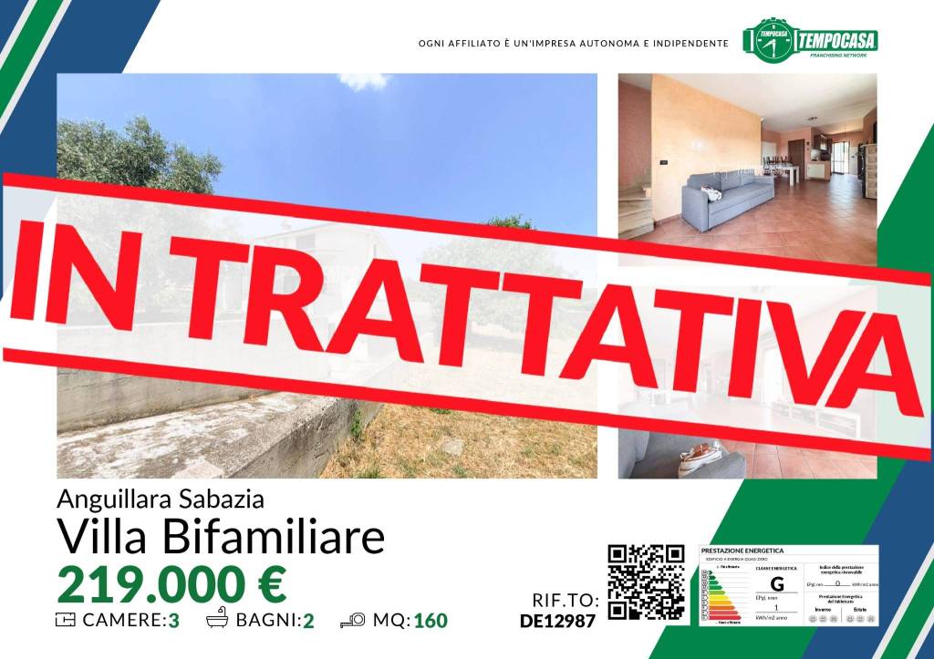 casa indipendente in vendita ad Anguillara Sabazia in zona Ponton dell'Elce