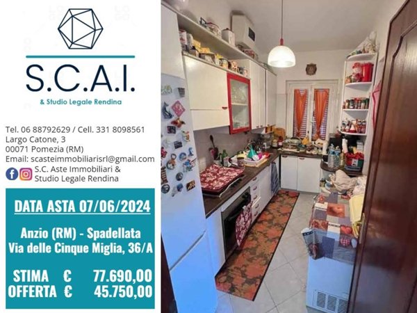 appartamento in vendita ad Anzio