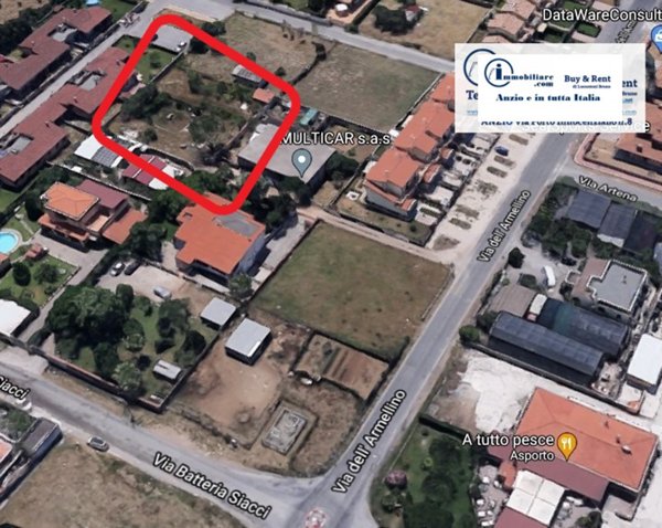 terreno in vendita ad Anzio