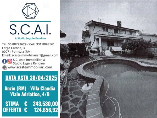 casa indipendente in vendita ad Anzio in zona Villa Claudia