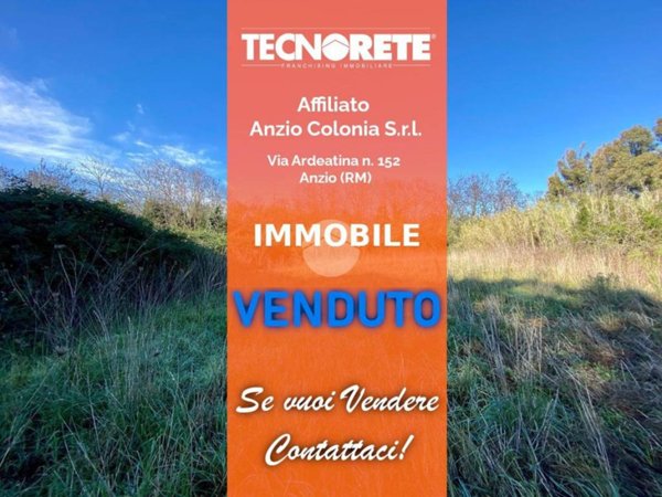 terreno agricolo in vendita ad Anzio in zona Anzio Colonia