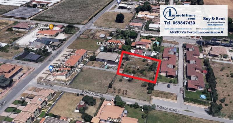 terreno edificabile in vendita ad Anzio