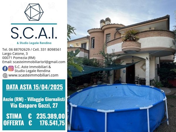 casa indipendente in vendita ad Anzio