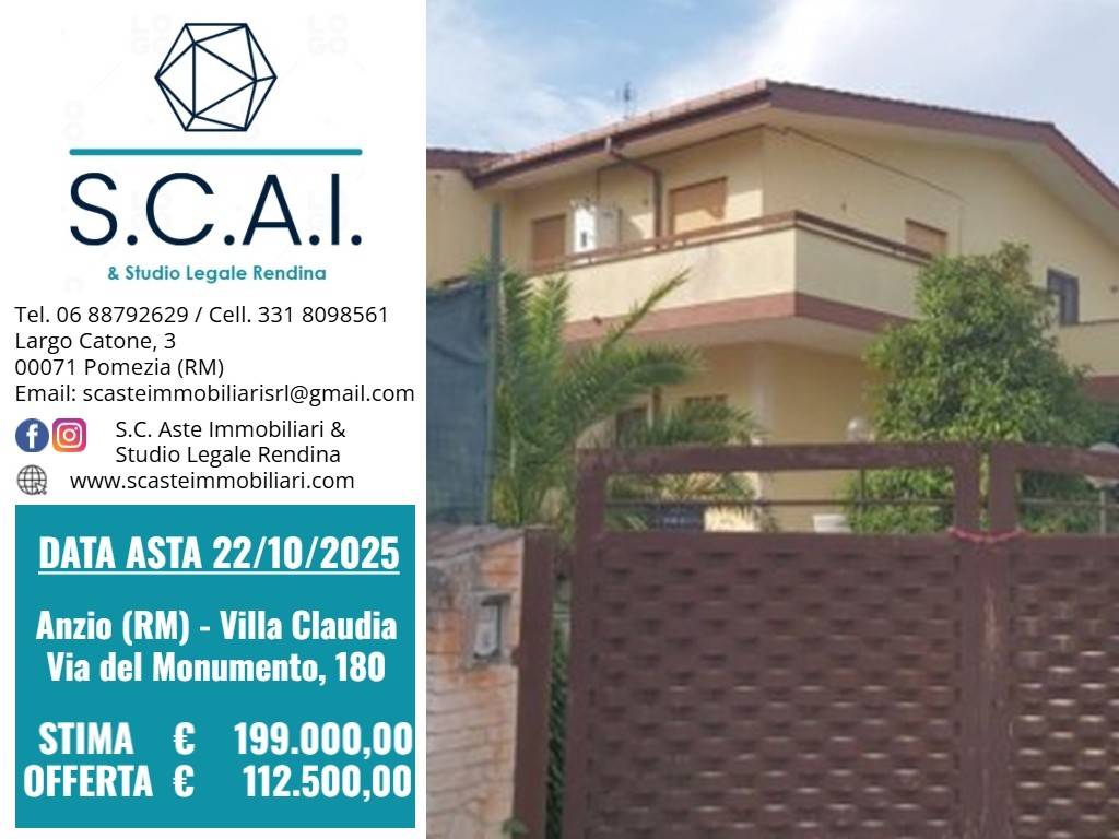 casa indipendente in vendita ad Anzio in zona Villa Claudia