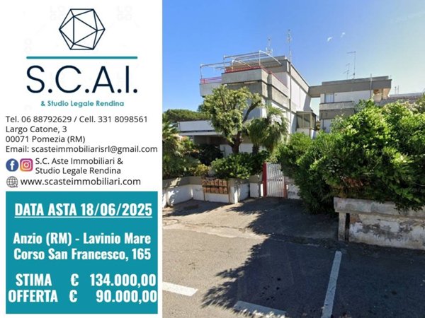 appartamento in vendita ad Anzio in zona Mare
