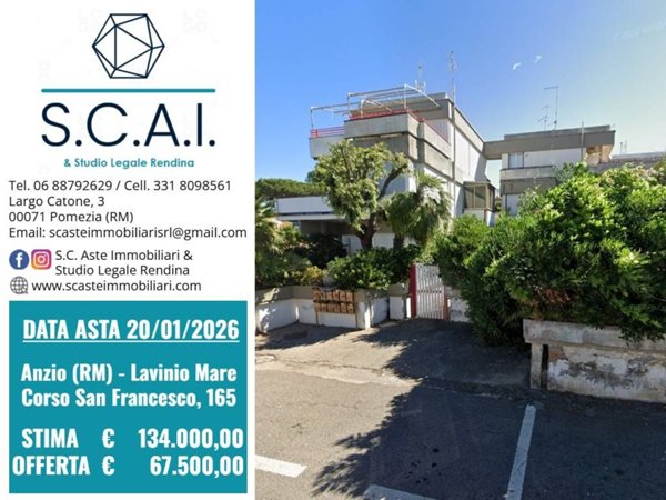 appartamento in vendita ad Anzio in zona Mare