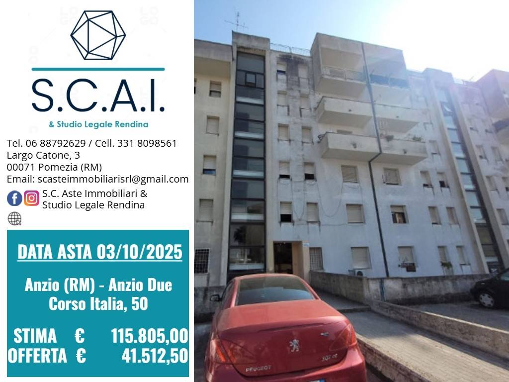 appartamento in vendita ad Anzio