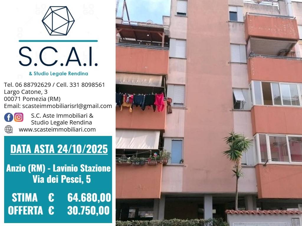 appartamento in vendita ad Anzio in zona Stazione
