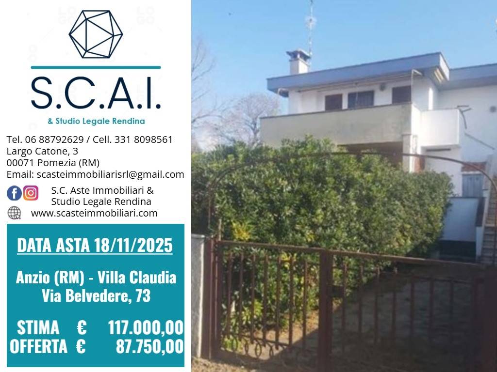 appartamento in vendita ad Anzio in zona Villa Claudia