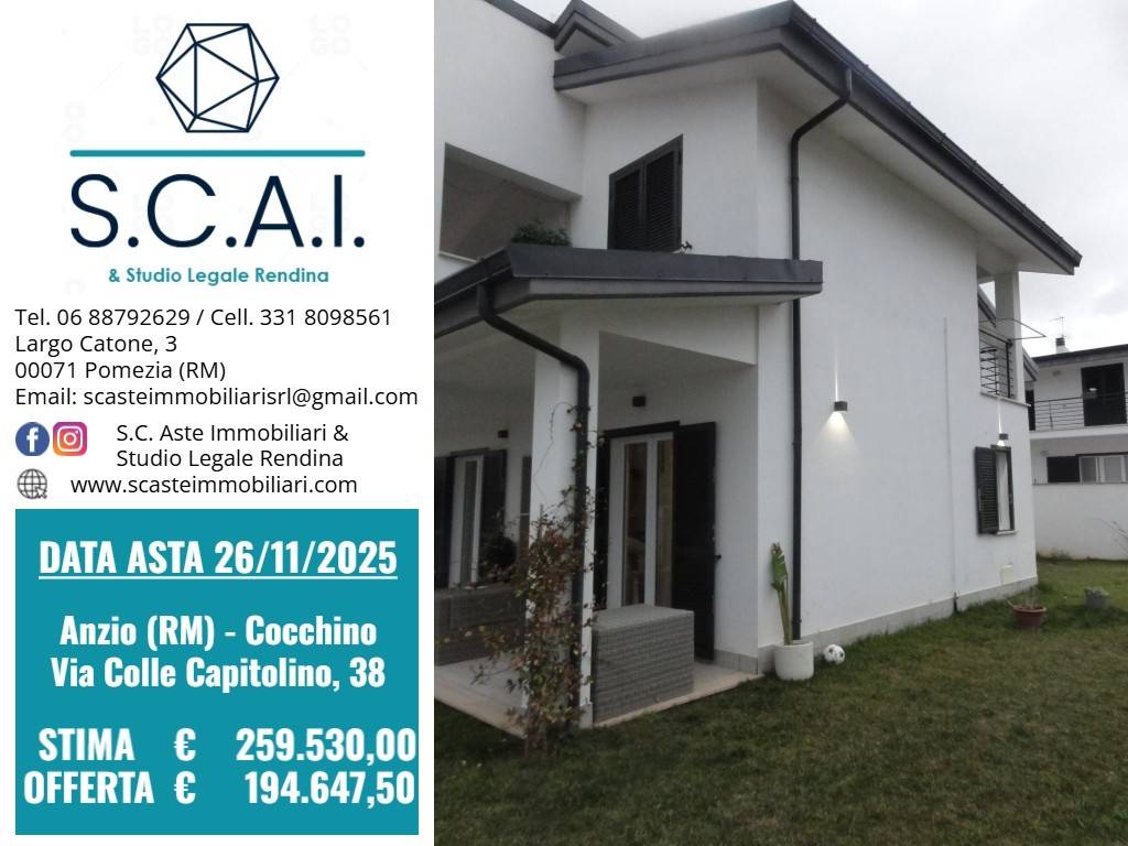 casa indipendente in vendita ad Anzio