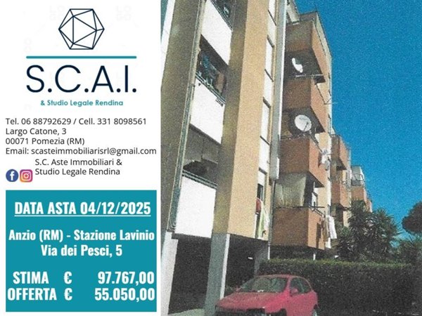appartamento in vendita ad Anzio in zona Stazione