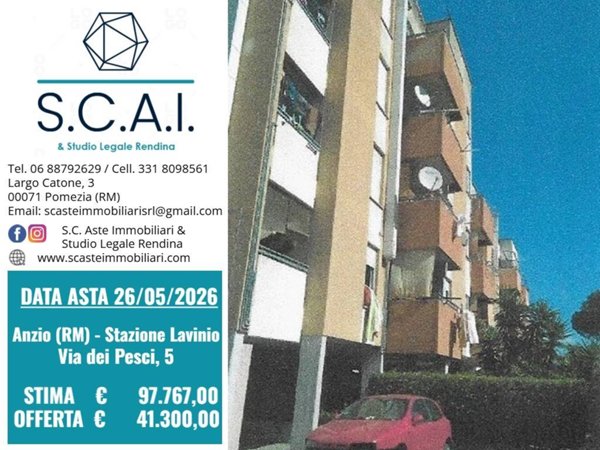 appartamento in vendita ad Anzio in zona Stazione
