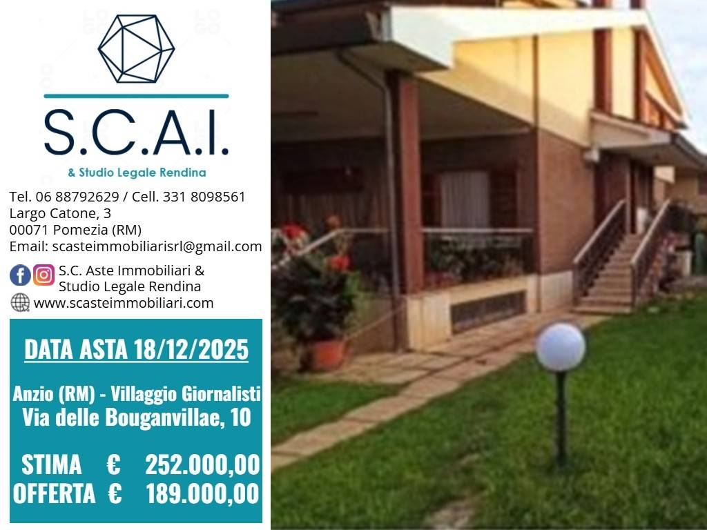 casa indipendente in vendita ad Anzio