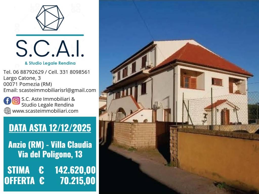 appartamento in vendita ad Anzio in zona Villa Claudia