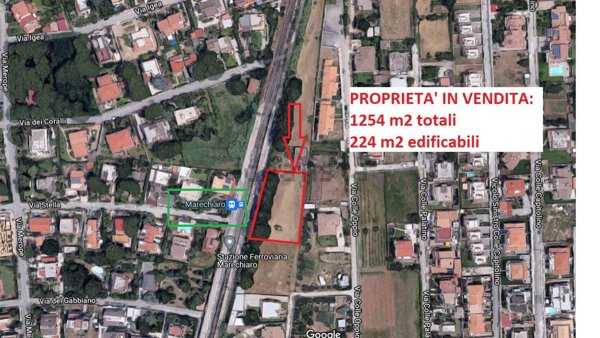 terreno edificabile in vendita ad Anzio in zona Marechiaro
