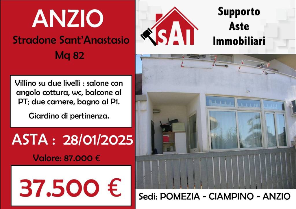 casa indipendente in vendita ad Anzio