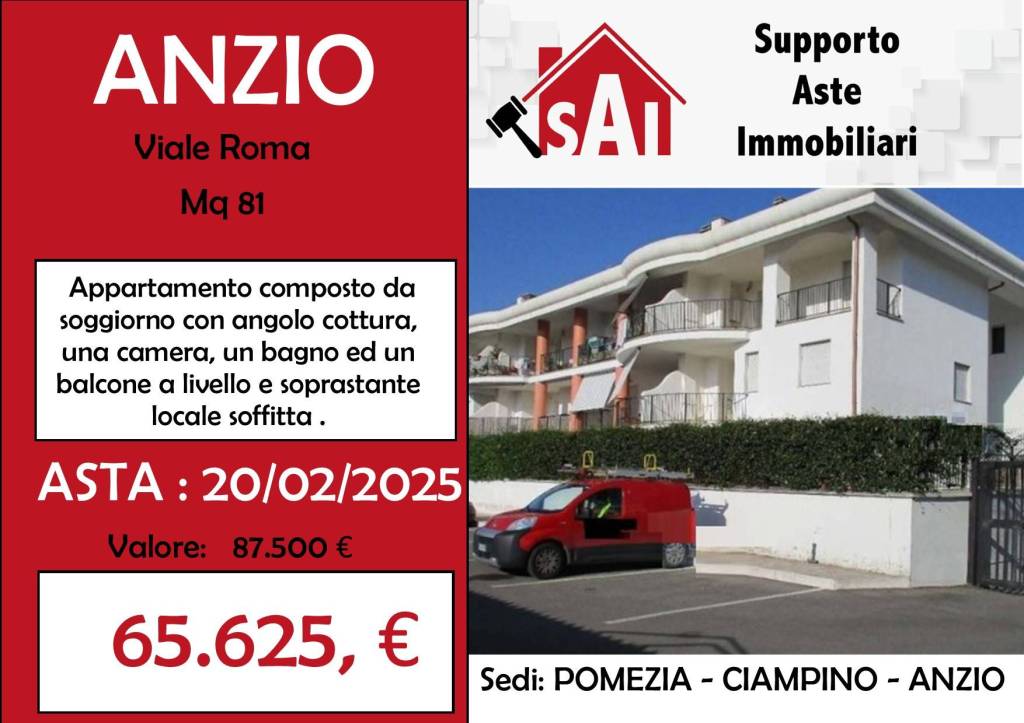 appartamento in vendita ad Anzio in zona Villa Claudia