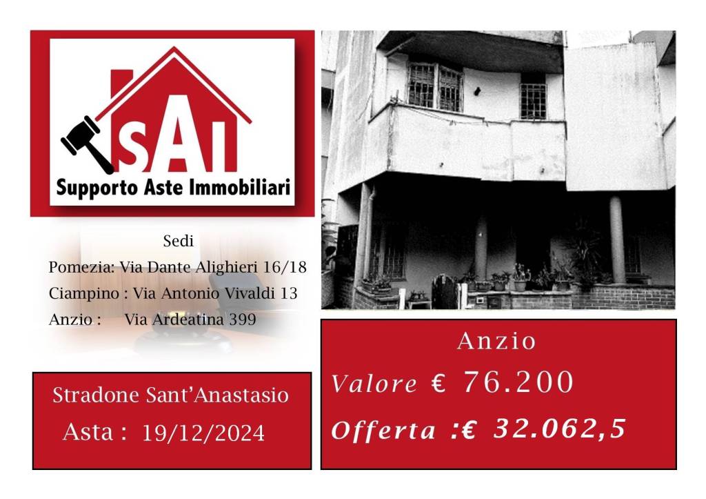 appartamento in vendita ad Anzio