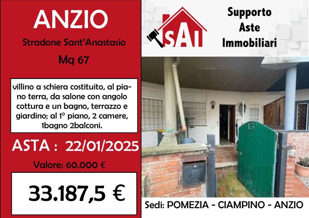appartamento in vendita ad Anzio