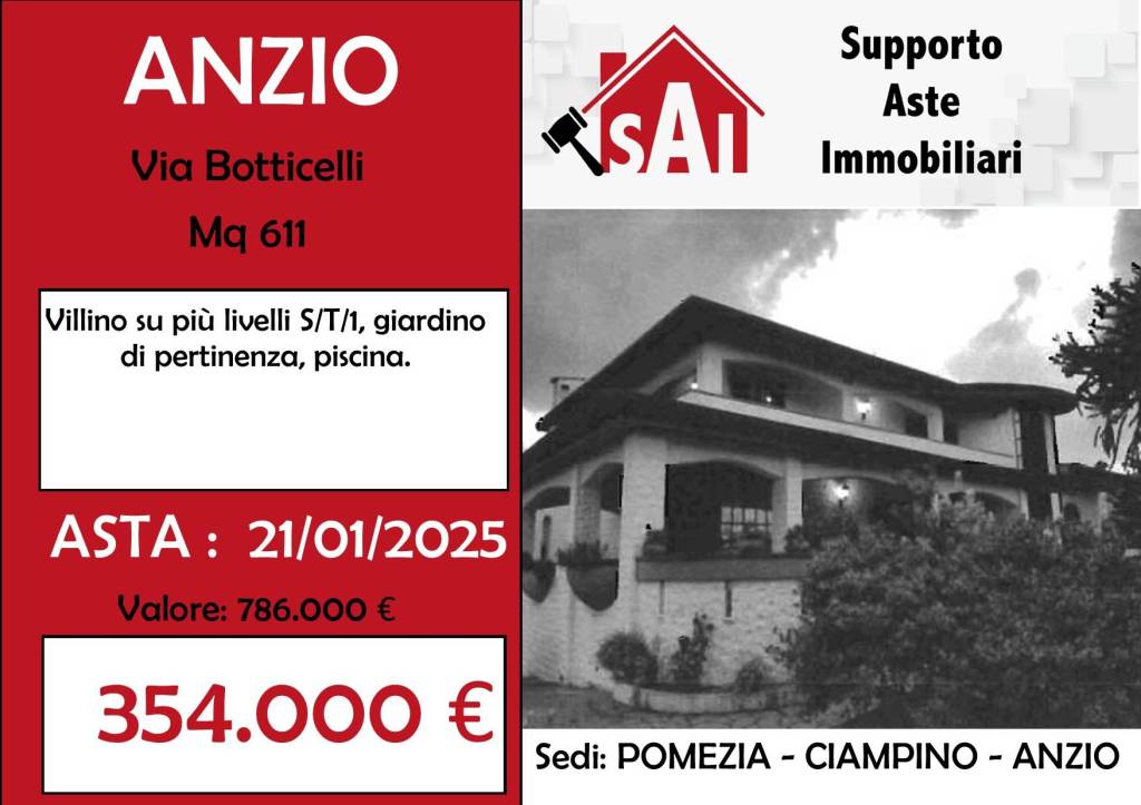 appartamento in vendita ad Anzio