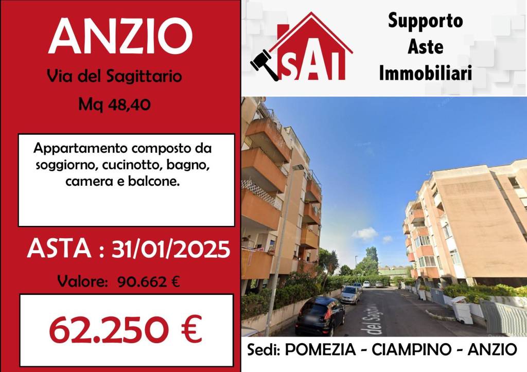 appartamento in vendita ad Anzio in zona Stazione