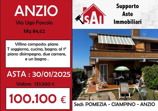 casa indipendente in vendita ad Anzio