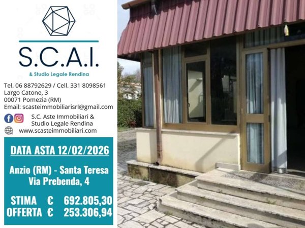 casa indipendente in vendita ad Anzio