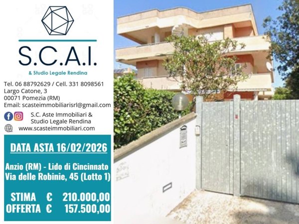 appartamento in vendita ad Anzio in zona Cincinnato